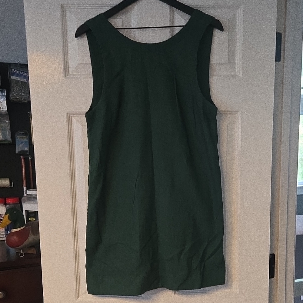 Free People Forest Green Mini Dress